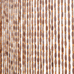 Coffee Brown Bamboo Wood Beaded Doorway Divider
